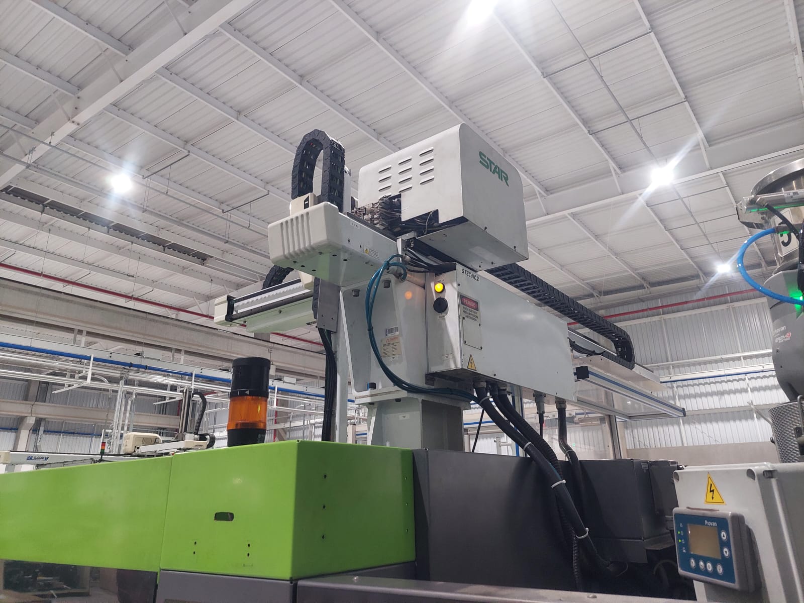Automação em planta industrial
